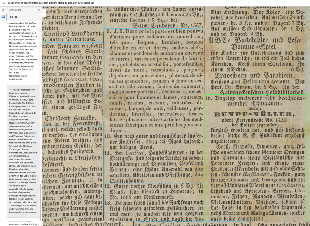 Avisblatt neural network training