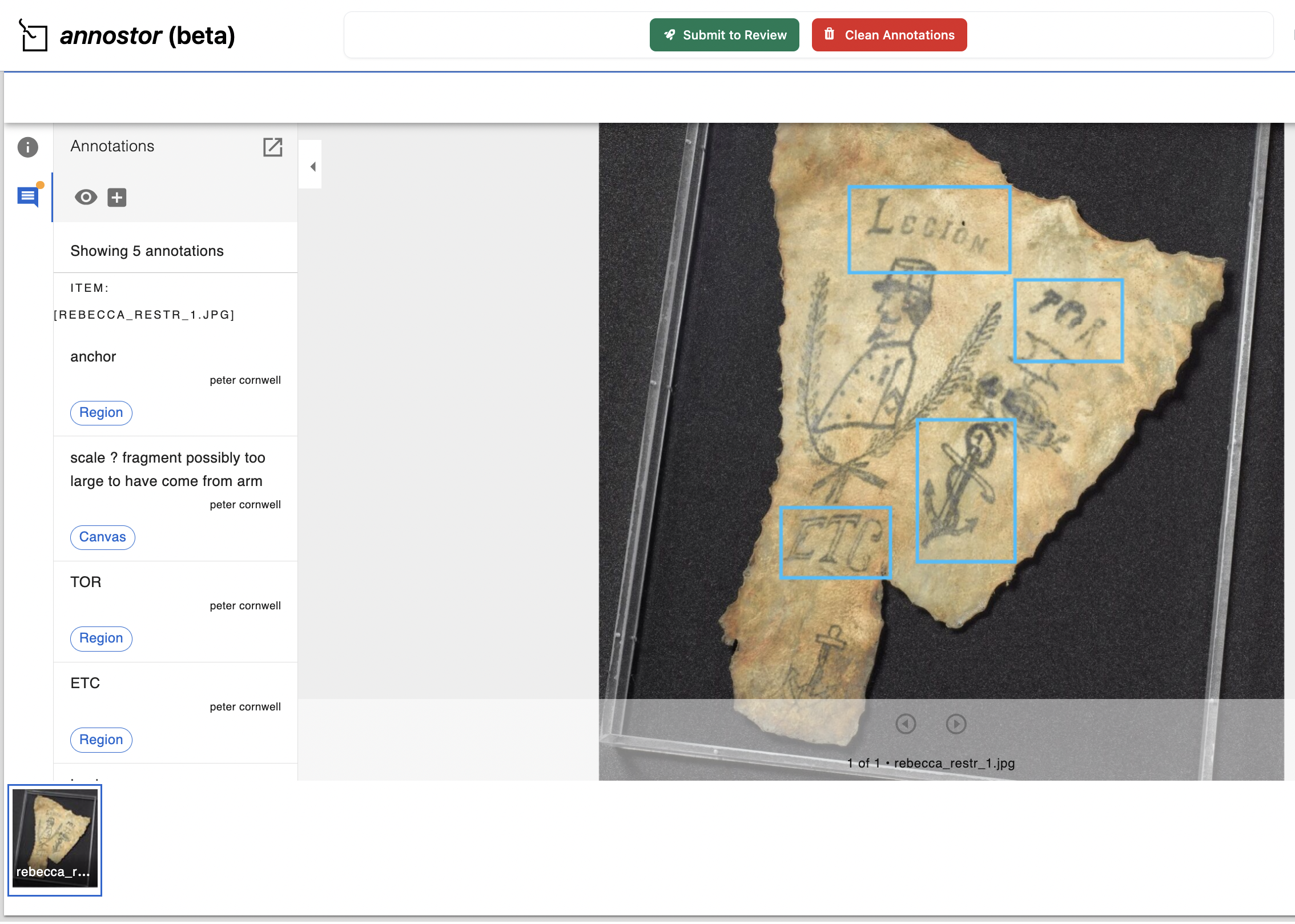 Human remains research