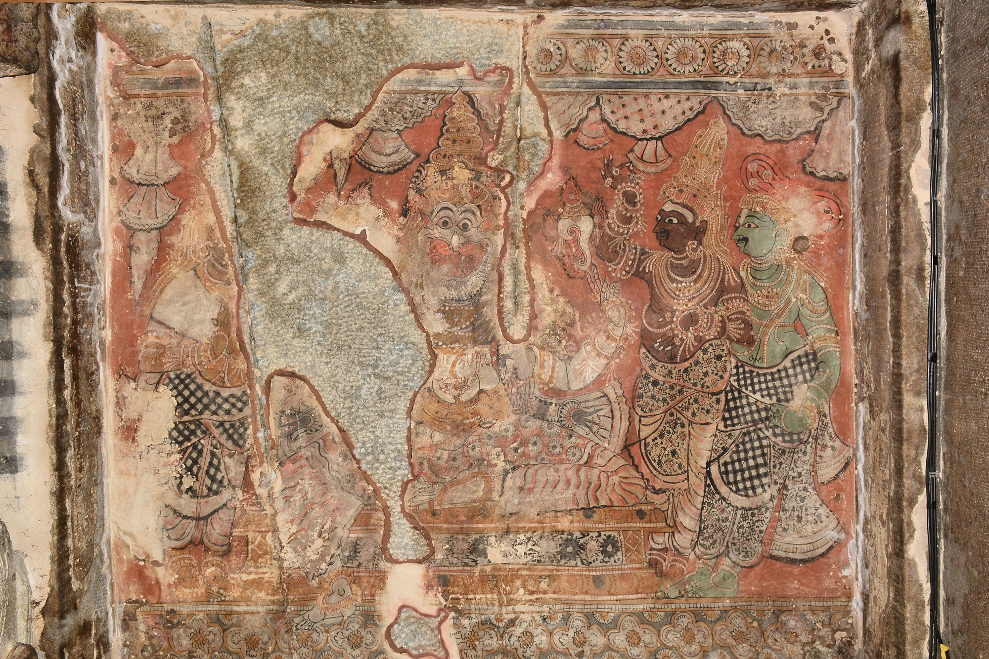 Geo-visualisation of mural sites