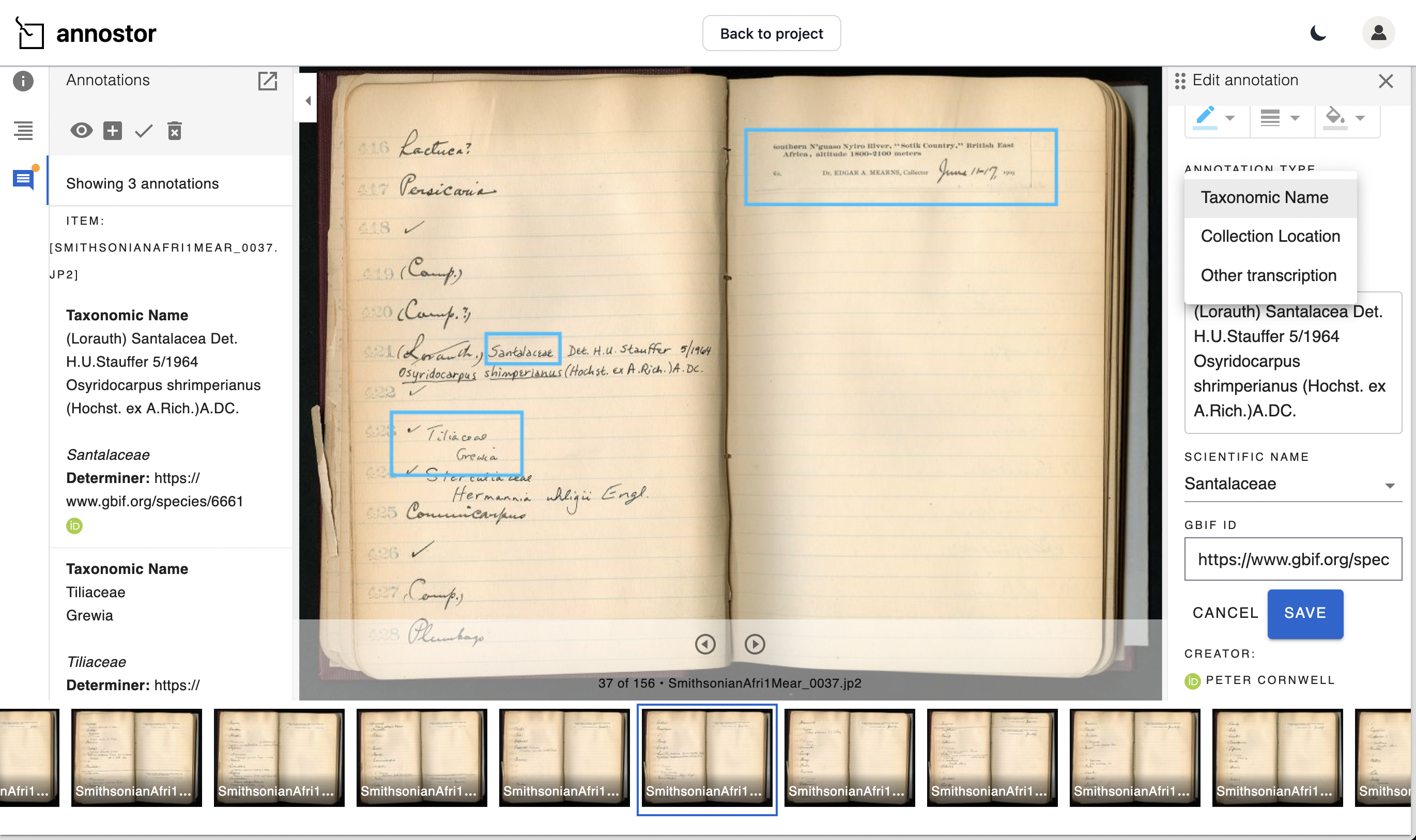 Smithsonian notebook